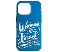 Woman Of Israel Prov 31:26 Jewish Cultural Pride Quote Jew Case for iPhone 16 Pro