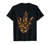 Woman Paleontologist Costume In Fall & Thanksgiving Shades T-Shirt
