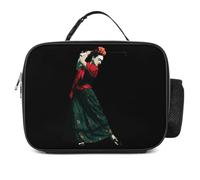 Woman Playing Golf Lunch Bag Insulated Lunch Tote Lunch Box | Removable,Portable Lunch Container,for Office Work Picnic Hiking