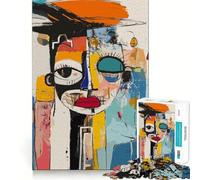 Woman Portrait with Makeup 1000-piece Jigsaw Puzzles Think Exercise Game Tight Interlock No Gaps Interactive Brain Challenge for Home (38x26cm)