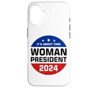 Woman President 2024 Democrats Election Kamala Harris Case for iPhone 16