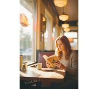 Woman Reading at the Diner