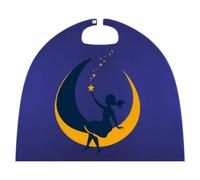 Woman Sitting on The Crescent Moon Cute Halloween Cape