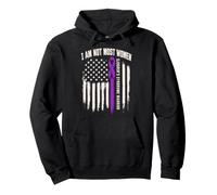Woman Sjogren's Syndrome Warrior Pullover Hoodie
