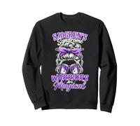 Woman Sjogren's Syndrome Warrior Sweatshirt