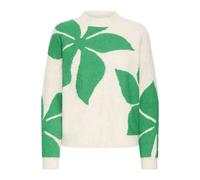 Woman sweater b.young Byomea Flower Jumper 3 Beige 2XL