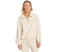 Billabong - Corduroy sweatshirt - Coffee Time White Cap for Women - Size XS - Beige Beige XS