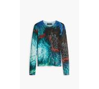 Woman sweater Desigual Turquoise M