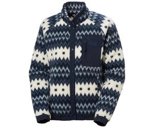 Woman sweater Helly Hansen Imperial Printed Pile Snap Bleu XL