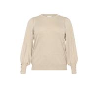 Woman sweater KAFFE Curve Lizzy NO Gris M