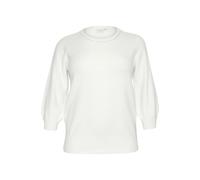 Woman sweater KAFFE Curve Merida Blanc L