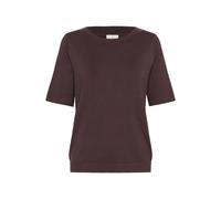 Woman sweater KAFFE Lizza Solid Marron XS