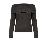 ONLY Womens Onlkatia Ls Off Shoulder KNT Noos, Chocolate Cake, XL UK
