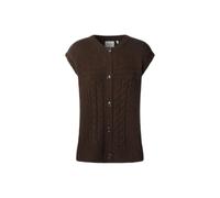 Pepe Jeans Caresse Knitted Vest Brown M Woman