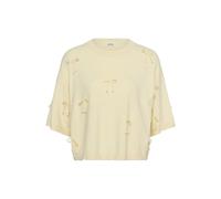Woman sweater Soaked in Luxury SLSpina Boxy Blanc S