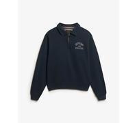 Woman sweater Superdry Athletic Bleu XL