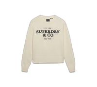 Woman sweater Superdry Heritage Graphic Blanc M