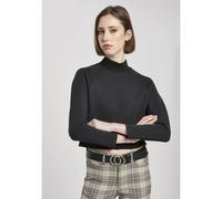 Woman sweater Urban Classics interlock short crew Noir L