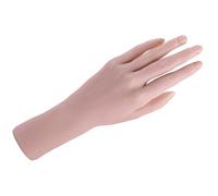 Woman Tattooed Practice Hand Flexible Silicone Skin False Model Supplies for Artists Woman Silicone Tattooed False Skin Model for Artists
