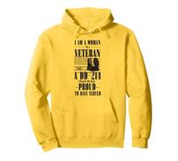 Woman Veteran DD-214 I Walked The Walk Proud To Have Served Pullover Hoodie
