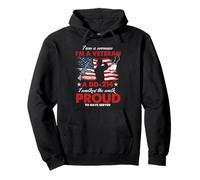 Woman Veteran DD-214 I Walked The Walk Proud To Have Served Pullover Hoodie