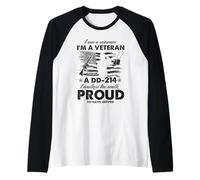Woman Veteran DD-214 I Walked The Walk Proud To Have Served Raglan Baseball Tee