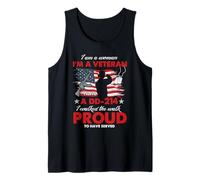 Woman Veteran DD-214 I Walked The Walk Proud To Have Served Tank Top