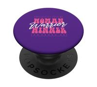 Woman. Warrior. Winner PopSockets Adhesive PopGrip