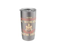 Woman with A New Hip - Hip Replacement Surgery Recovery Stainless Steel Insulated Tumbler