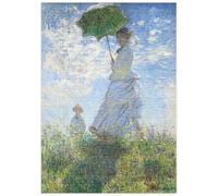 Woman With A Parasol, Madame Monet And Her Son (1875) By Claude Monet - Premium 200 pieces Puzzle - MyPuzzle special collection from Æpyornis