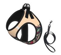 Woman With Long Colorful Hair Hanging Upside Down Printing Puppy Summer Vest Harness With Reflective,Dog Accessories For Small Medium Large Dogs And Cats