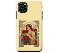 Woman With Roses Vintage Illustration Case for iPhone 11 Pro Max