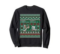 Woman Yelling at Cat Meme Ugly Christmas Sweater Style Sweatshirt