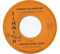 WOMAN YOU MADE ME/WOMAN YOU MADE ME (INSTRUMENTAL) (MAGENTA 18cm )
