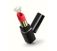 Womanizer Beauty Black and Gold Lipstick Clitoral Stimulator - Black Black