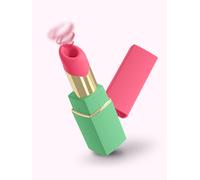 Womanizer Beauty Green and Pink Lipstick Clitoral Stimulator - Green Green