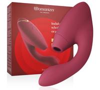 Womanizer Vibrators Duo-2BoradeauxLuxurious Dual Stimulator With Pleasure Air Technology For The Clitoris And Vibration For The G-Spot