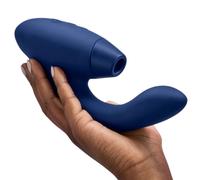 Womanizer Duo 2 Rechargeable Silicone G-Spot and Clitoral Stimulator, Blue