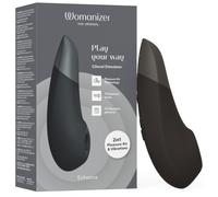 Womanizer Enhance 2-in-1 Air Pulse Clitoral Stimulator + Vibrator (Black)