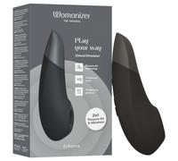 Womanizer Enhance - Air Wave Clitoral Stimulator (Black)