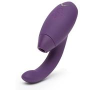 Womanizer InsideOut Clitoral Sucking Dual Vibrator for Women, Purple