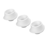 Womanizer L - Replacement Suction Caps Set - White (3 pcs) - Large