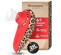 Womanizer Liberty 2 Pleasure Air Clit Sucker Vibrator for Women, Leopard