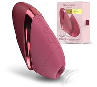 Womanizer Next Liberty Clitoral Sucking Toy | Stimulator Toy with 3D Pleasure Air | Clit Sucker for Her Pleasure | Whisper Quiet Suction Vibrator | Rechargeable, Waterproof with Travel Case | Bordeaux