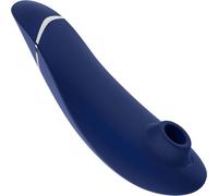 Womanizer Premium 2 Rechargeable Smart Silence Clitoral Suction Vibrator, Blue