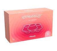 Womanizer Premium Eco - Replacement Suction Heads Set - Pink (3 pcs)