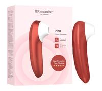Womanizer Pro - air-pulse clitoral stimulator (red)