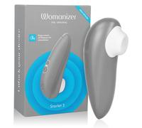 Womanizer Starlet 3 Clitoral Stimulator - Ultimate Pleasure Experience, Color Gray