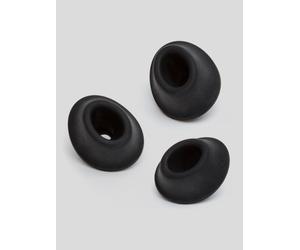 Womanizer Vibrator Replacement Heads Medium (3 Pack) - Black Black