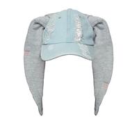 Woman's Bunny Baseball Cap Hip-hop Long Rabbit Ears Hats Cute Girl Hat, A Blue, One Size